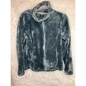 32 Degree Heat Women’s Blue Faux Fur Fuzzy Jacket Size S